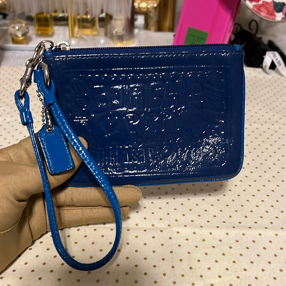 COACH Poppy wristlet